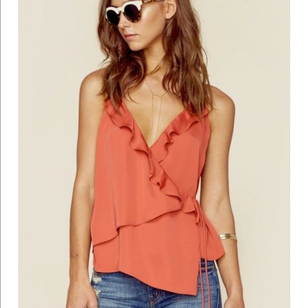 NWT Revolve L’Academie The Ruffle Cami - Picture 2 of 7